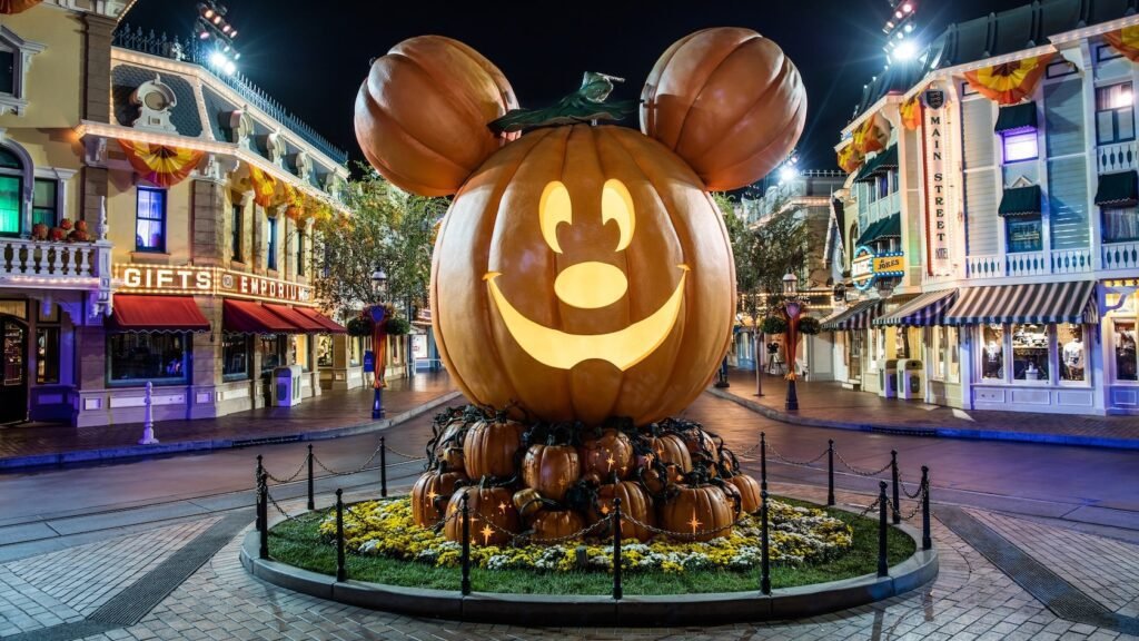 calle principal calabaza mickey disneyland Disneyland California