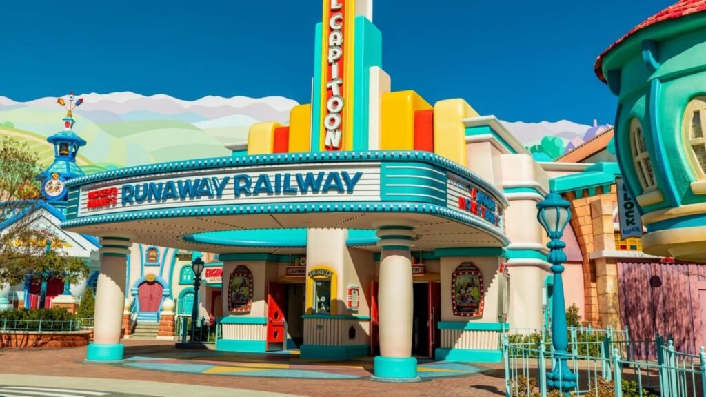 runaway railway disneyland Disneyland California