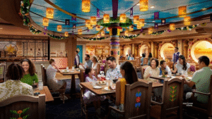 Enchanted Summer Restaurant DISNEY ADVENTURE Cruceros Disney